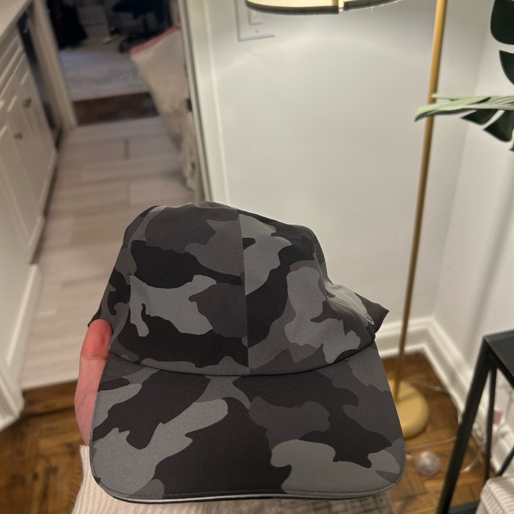 Lululemon Athletica Gray Camouflage Cap